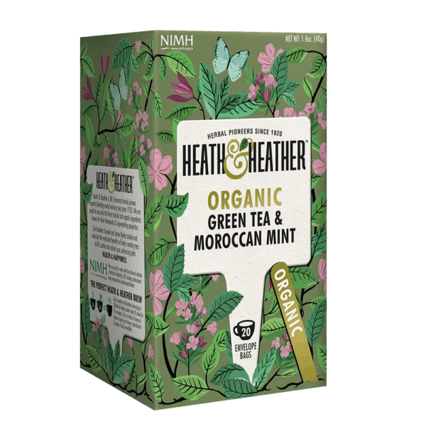 Heath & Heather - Ceai verde cu mentă marocană